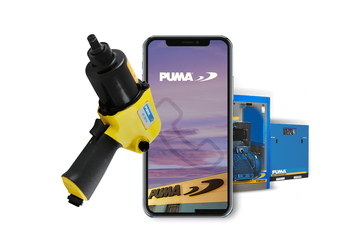 Telefone, Chave de Impacto e Compressores - Contato Puma Brasil