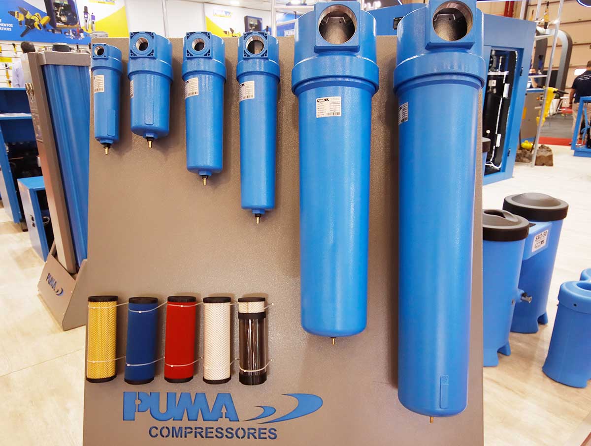 Conheça os tipos de Filtros para ar comprimido e suas funções - Puma Brasil