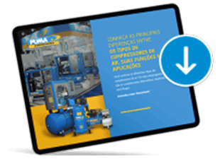 E-book: Conheça as principais diferenças entre os tipos de compressores de ar, suas funções e aplicações