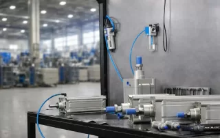 Sistemas de controle automação pneumática