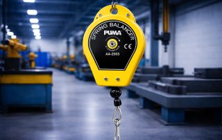Ergonomia e produtividade com balancins de mola para ferramentas pneumáticas em montagens industriais