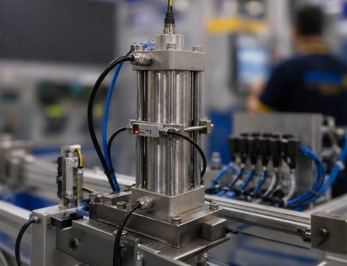 Sensores industriais em cilindros pneumáticos: por que eles definem o desempenho da automação