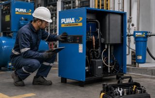 Manutenção preventiva em compressores industriais: como montar uma rotina que evita paradas