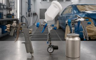 Como escolher a pistola de pintura ideal para a repintura automotiva