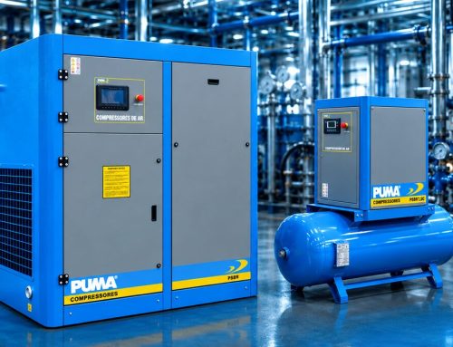 Compressores para indústria de grande porte: como dimensionar a central de ar